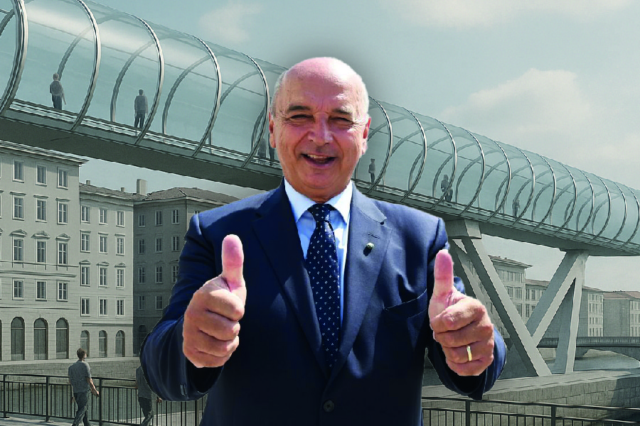 Trieste, nuovo progetto del DiPi: arriva il tunnel sospeso del Carso