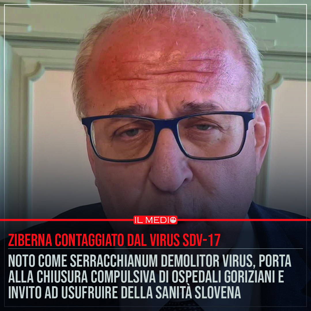 Ziberna contaggiato dal virus SDV-17
