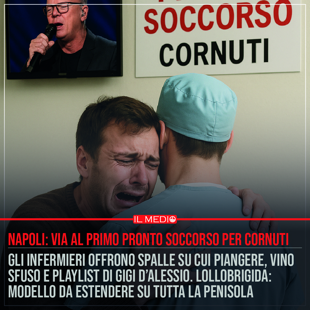 Napoli: al via il primo Pronto Soccorso per cornuti